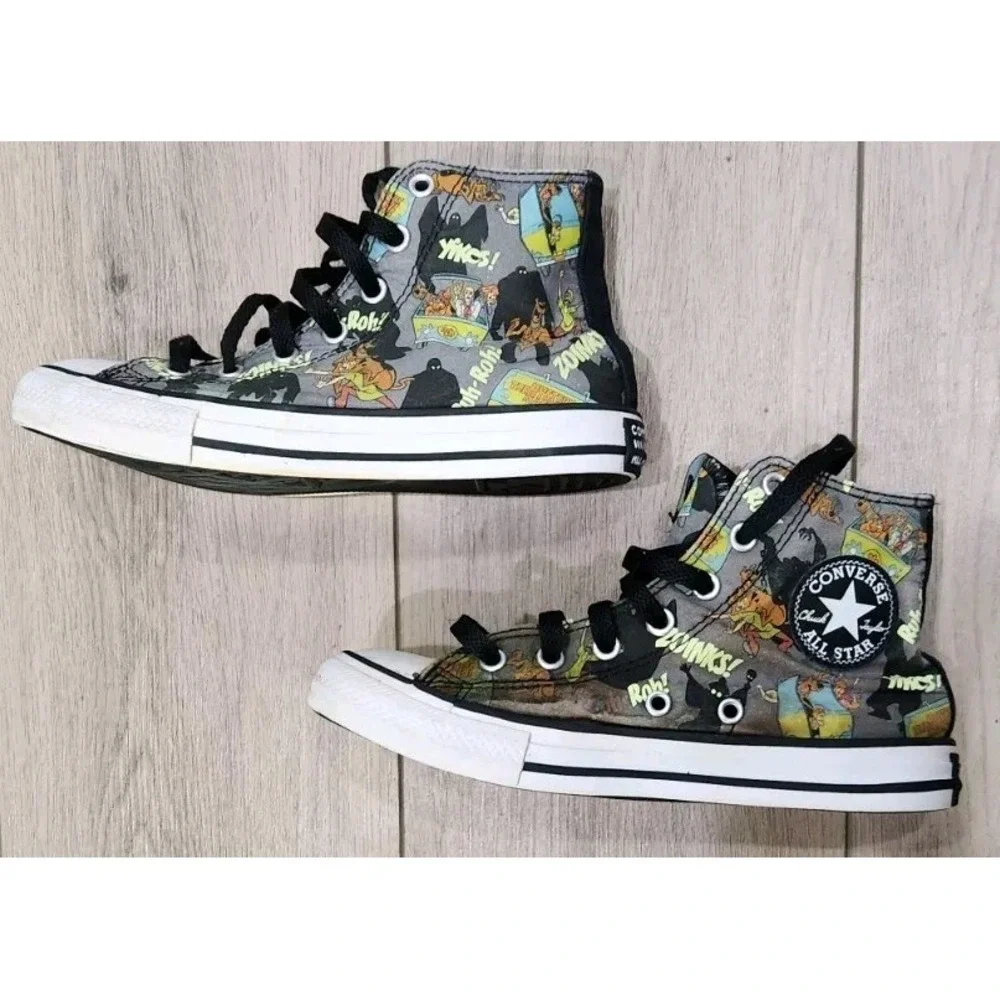 Converse All‎ Stars High Top Chuck Taylor Scooby Doo Glow In The Dark Youth 2